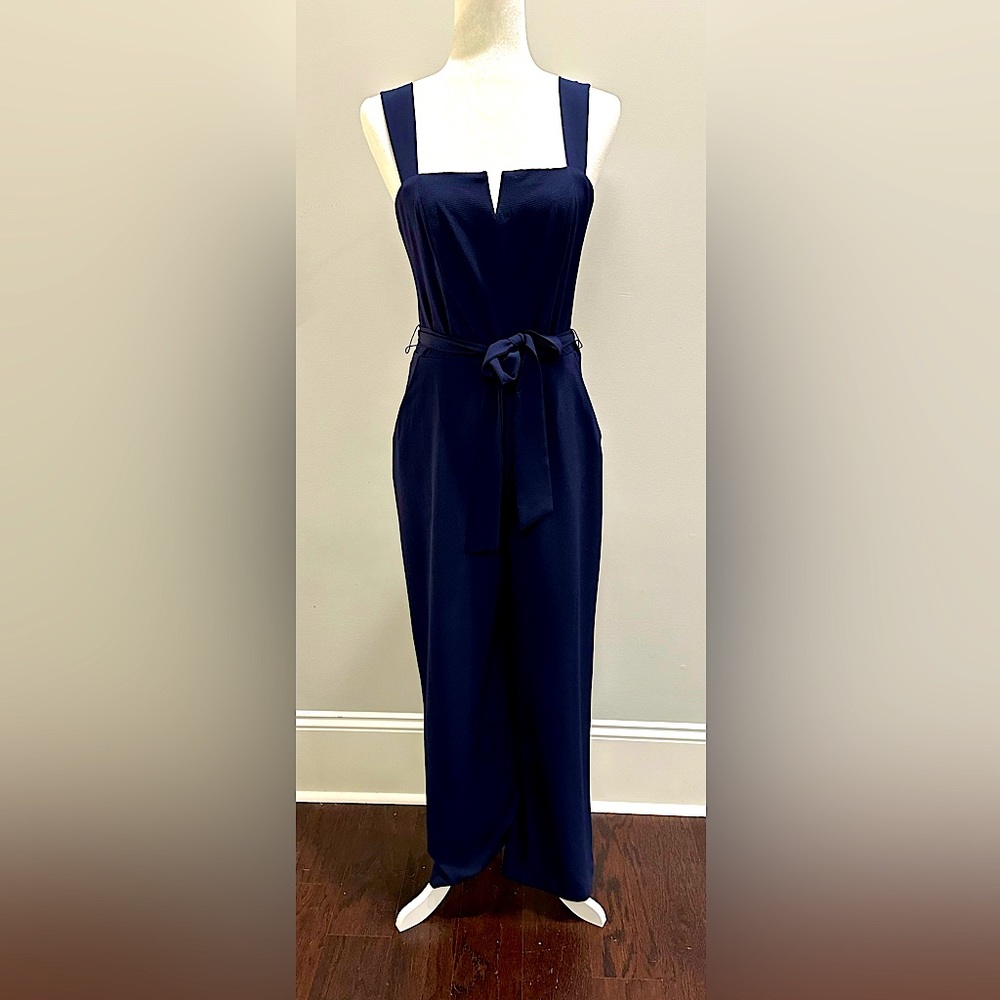 Navy jumpsuit